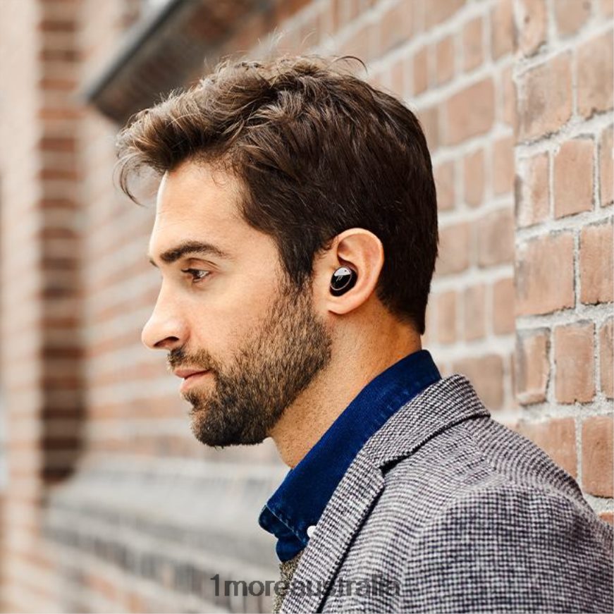 EVO True Wireless Active Noise Canceling Headphones Black 1MORE Headphones HJ66BD12