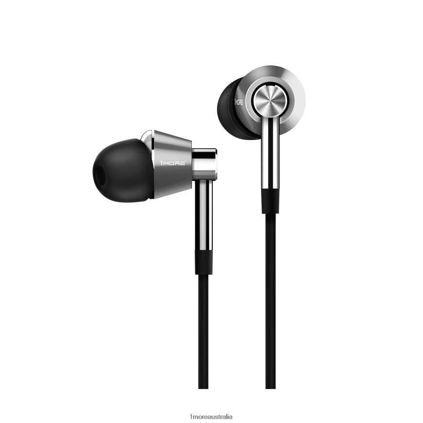 Triple Driver In-Ear Headphones Silver 1MORE Headphones HJ66BD22